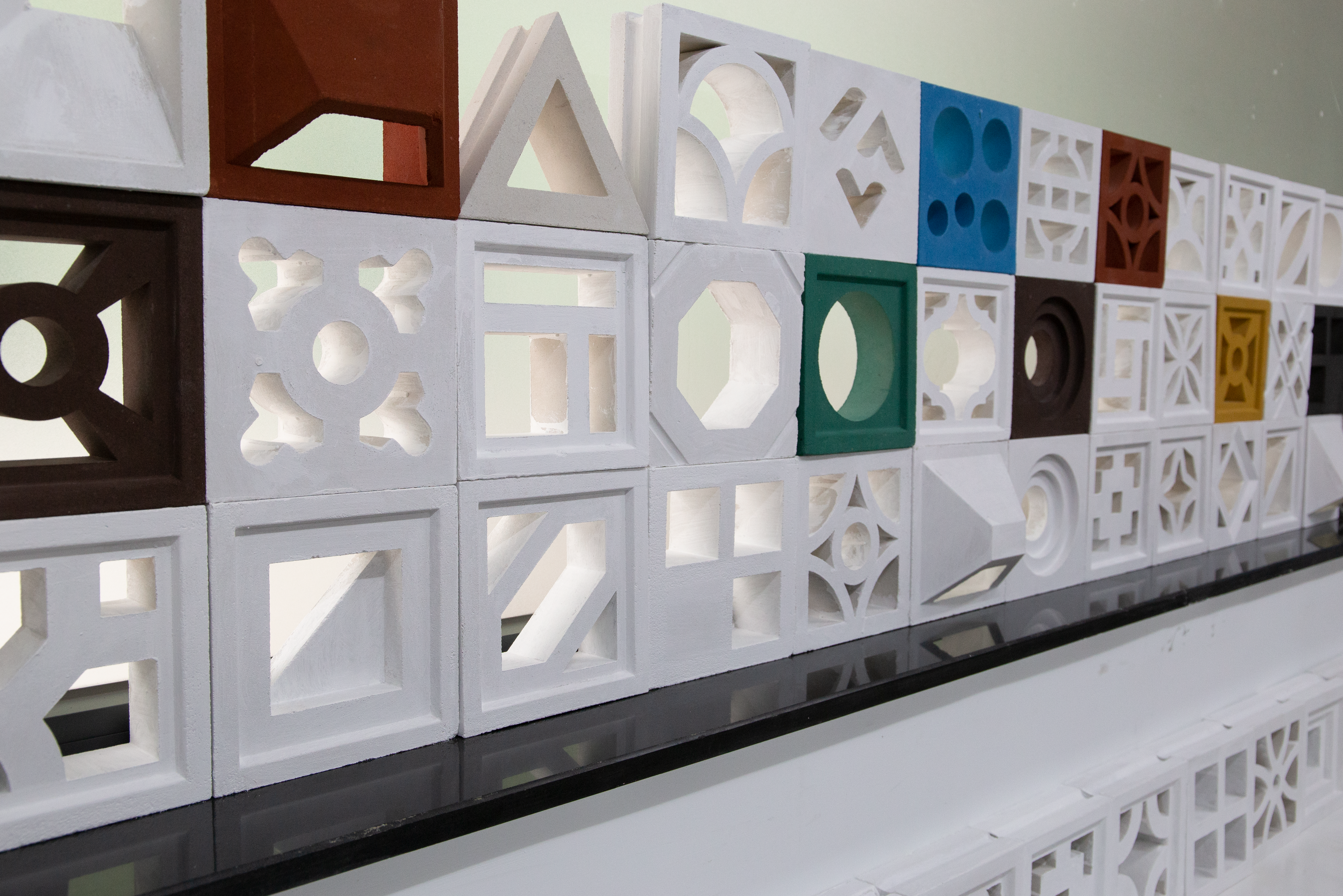 More than 40 patterns, Viettiles leads in the diversity of breeze block.