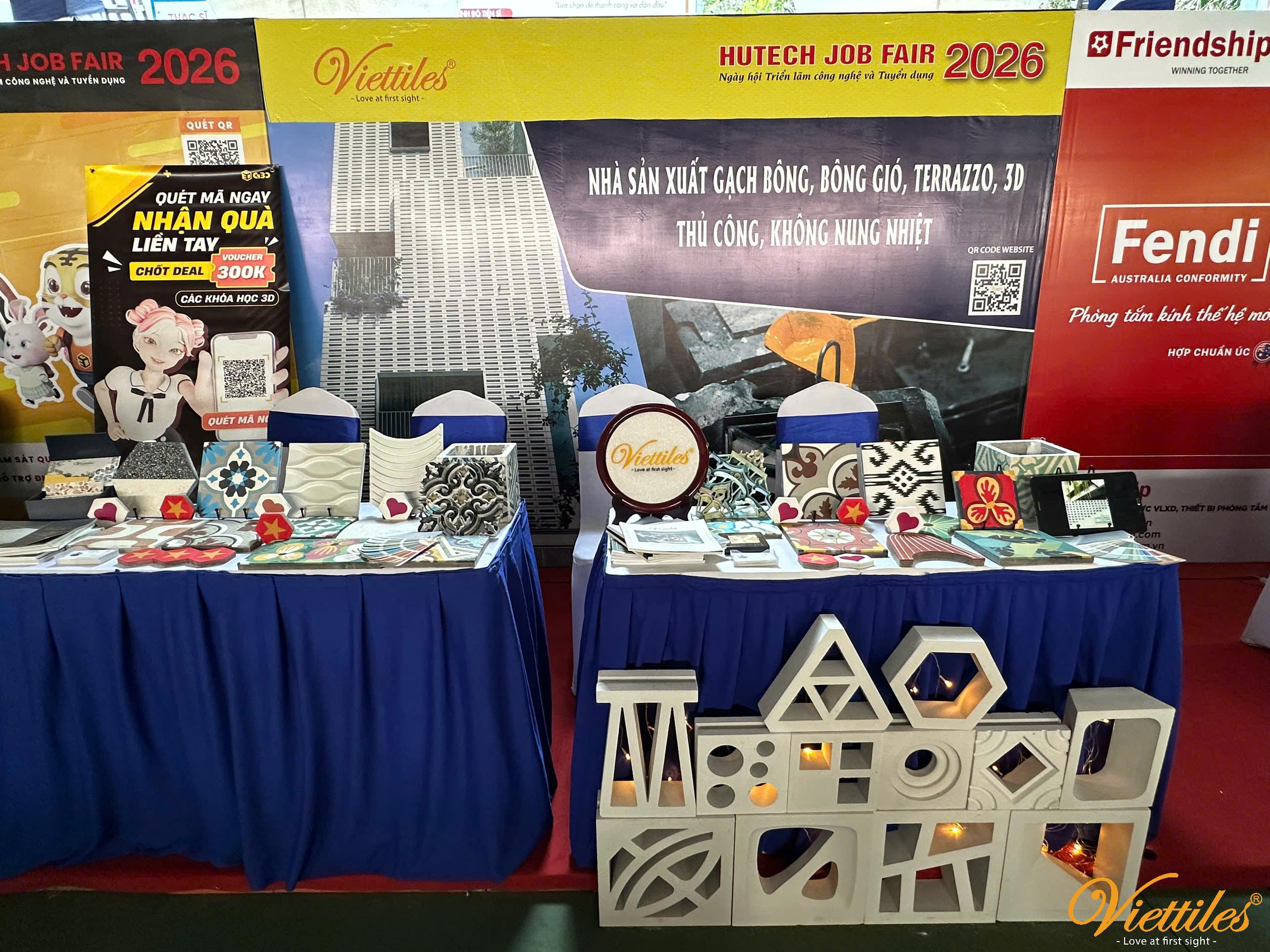 Viettiles at HUTECH JOB FAIR 2026 - Spreading the Inspiration of Green Building Materials
