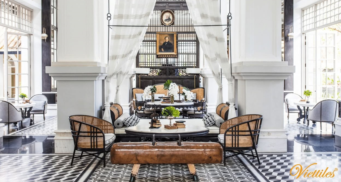 Indochine style hotel design is deeply imbued with Asian identity.