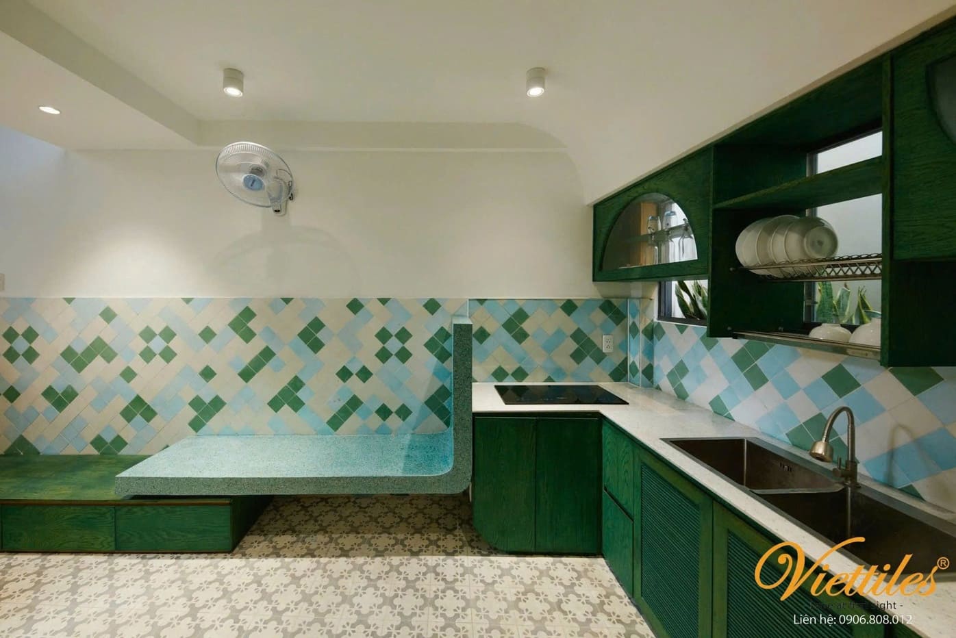 Should You Use Encaustic Tiles for the Kitchen? Advantages and Important Considerations | Viettiles