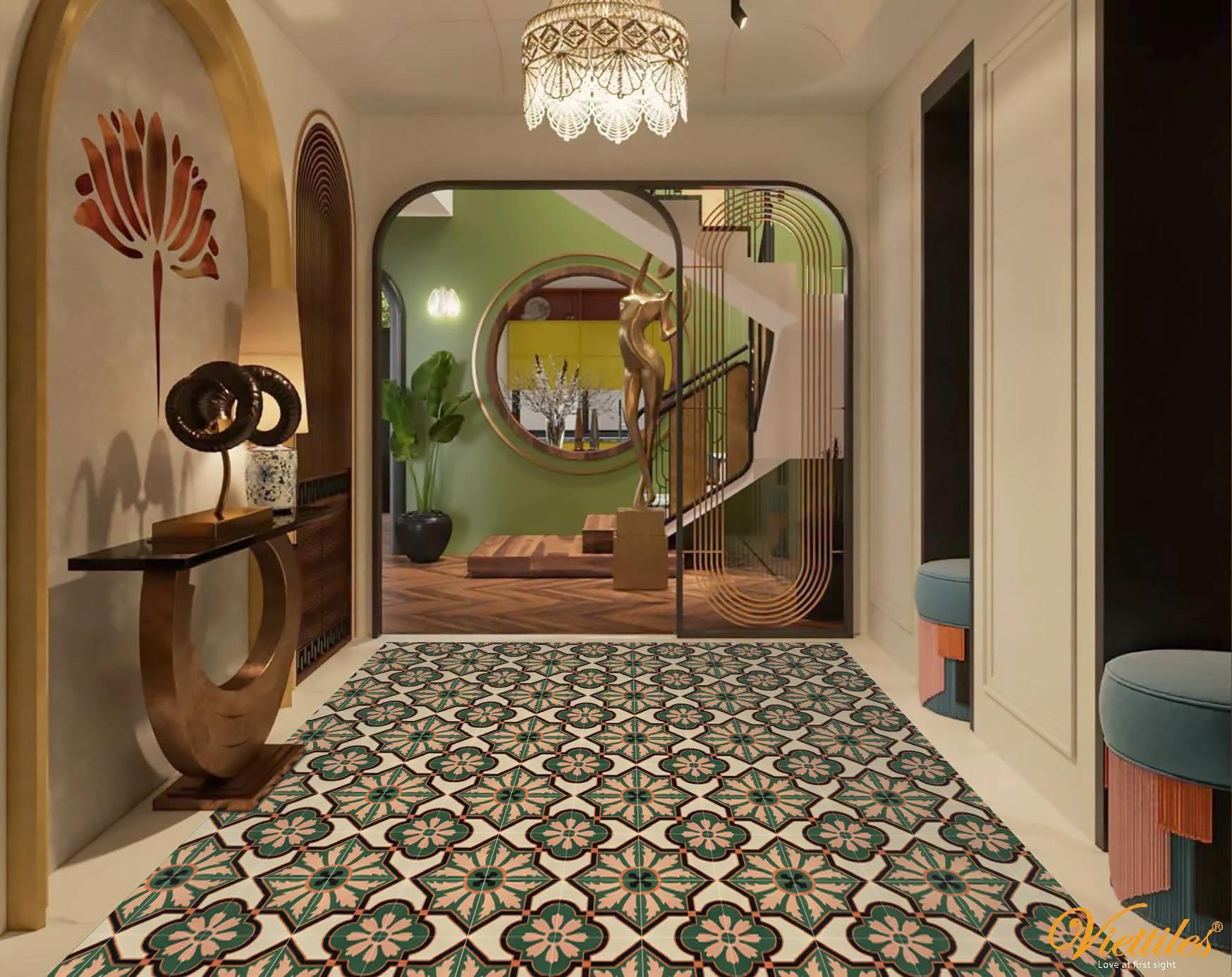 How a Single Encaustic Tile Feature Can Define the Personality of an Entire Home Without Elaborate Decoration