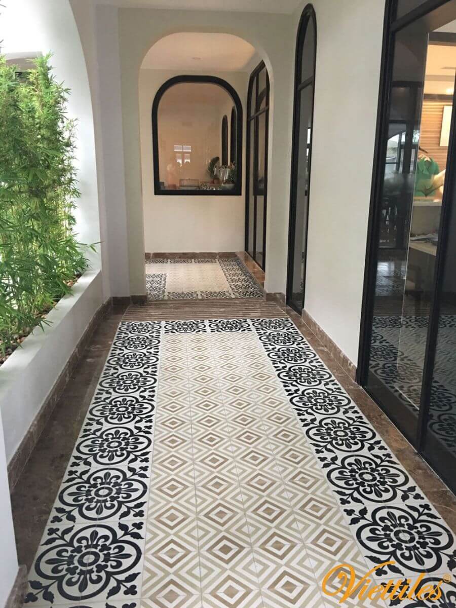 The most beautiful patterns of encaustic cement tile