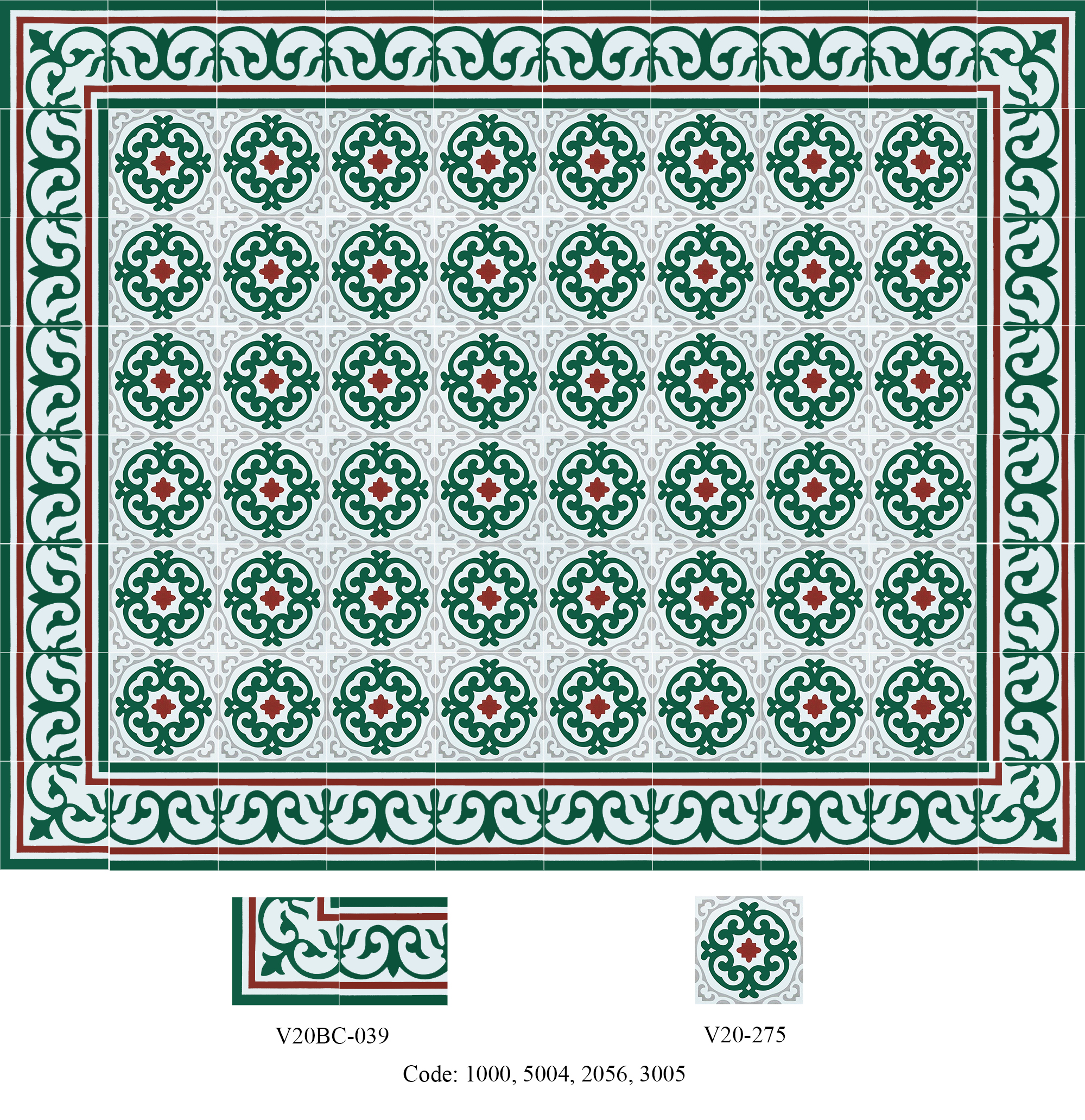 THAM GACH BONG V20-275