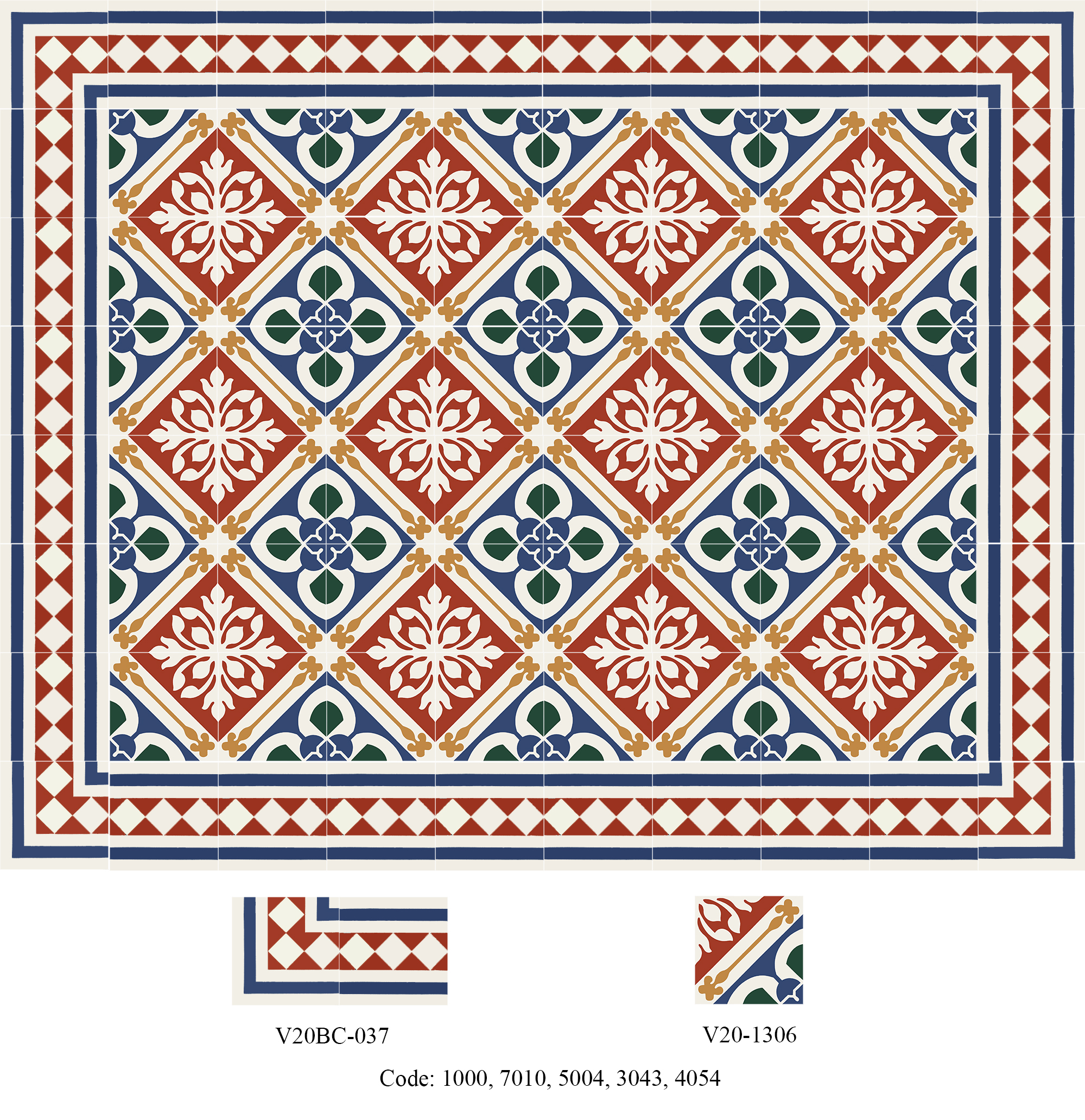 THAM GACH BONG V20-1306