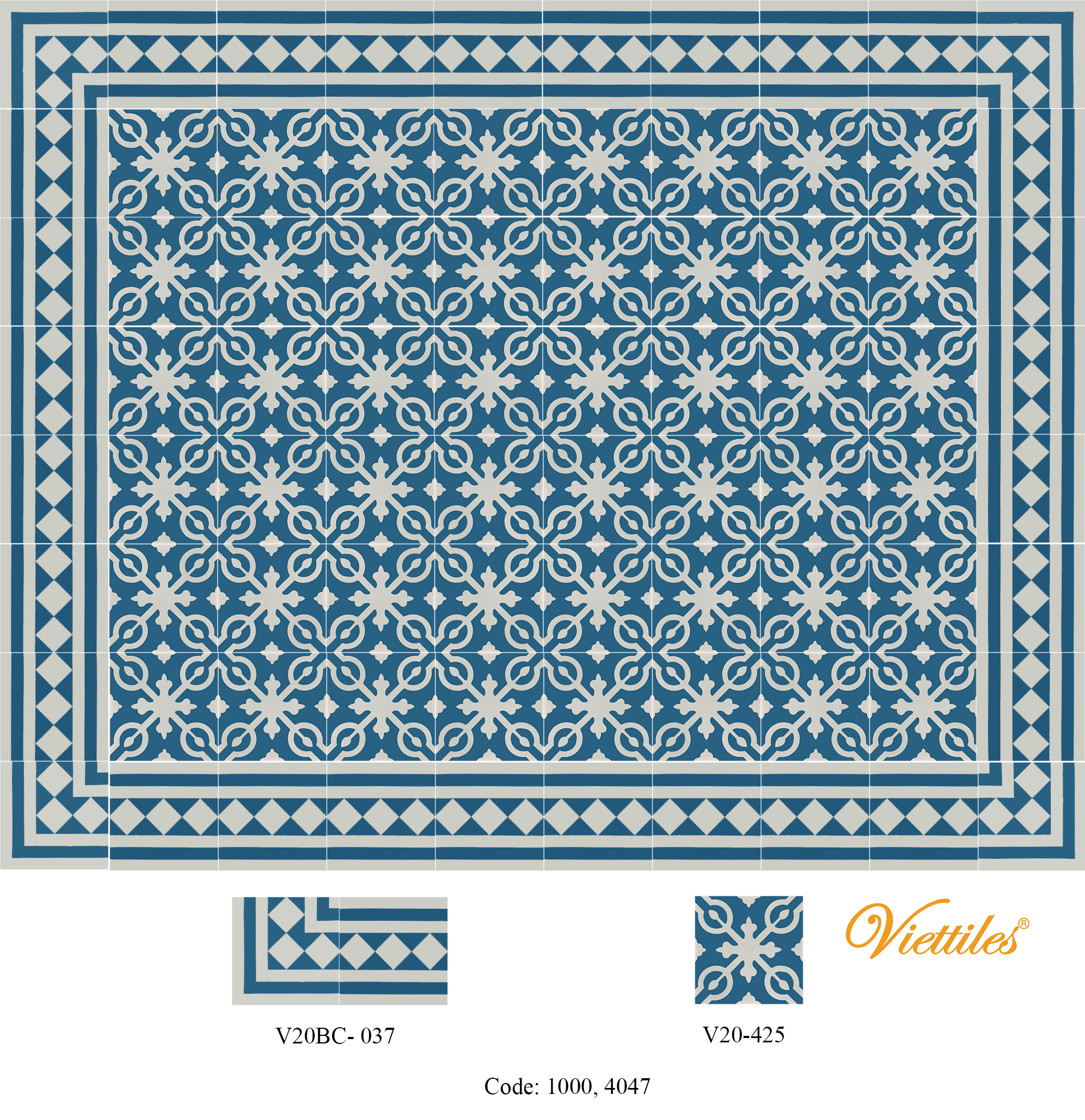 THAM GACH BONG V20-425
