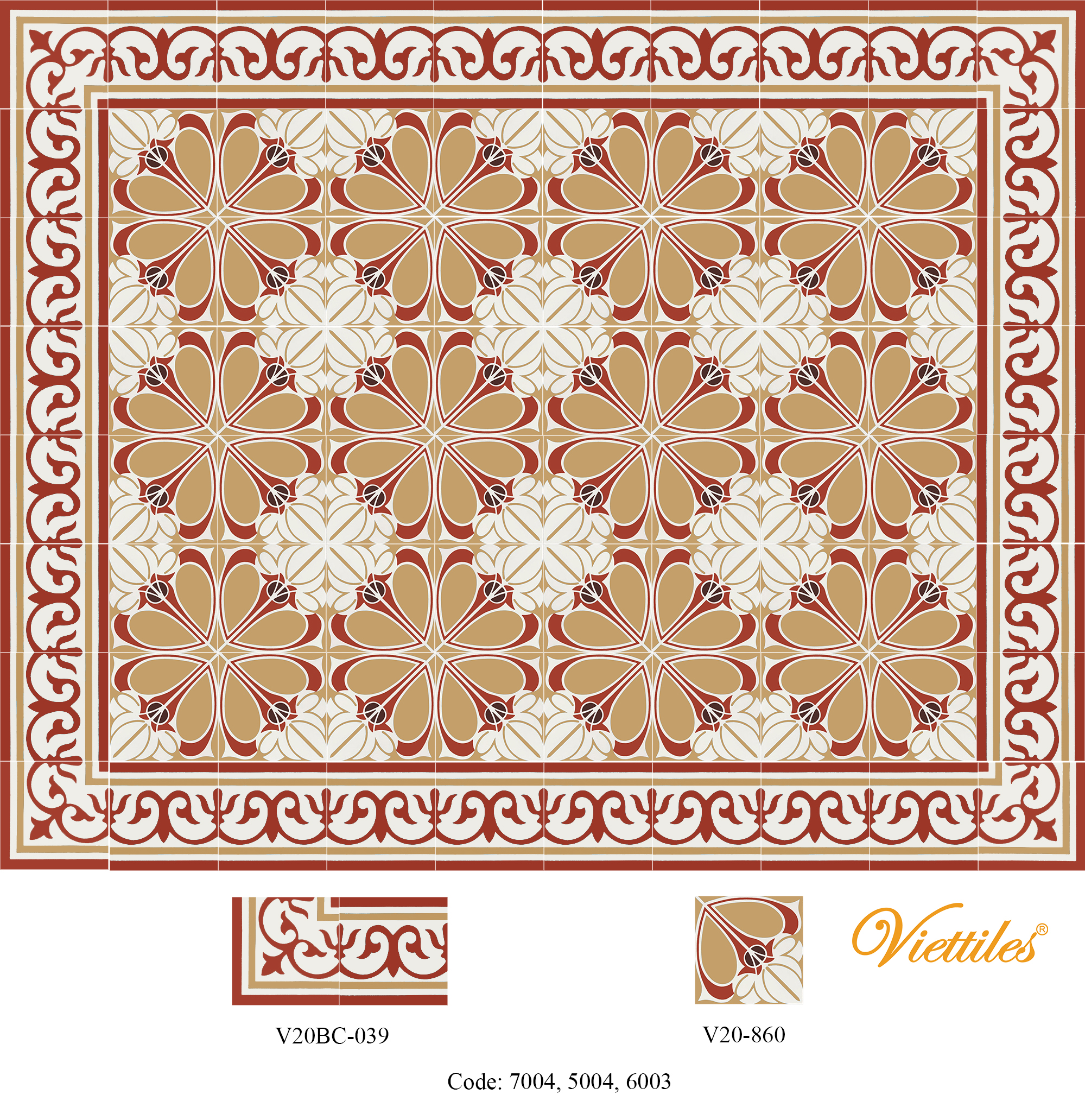THAM GACH BONG V20-860