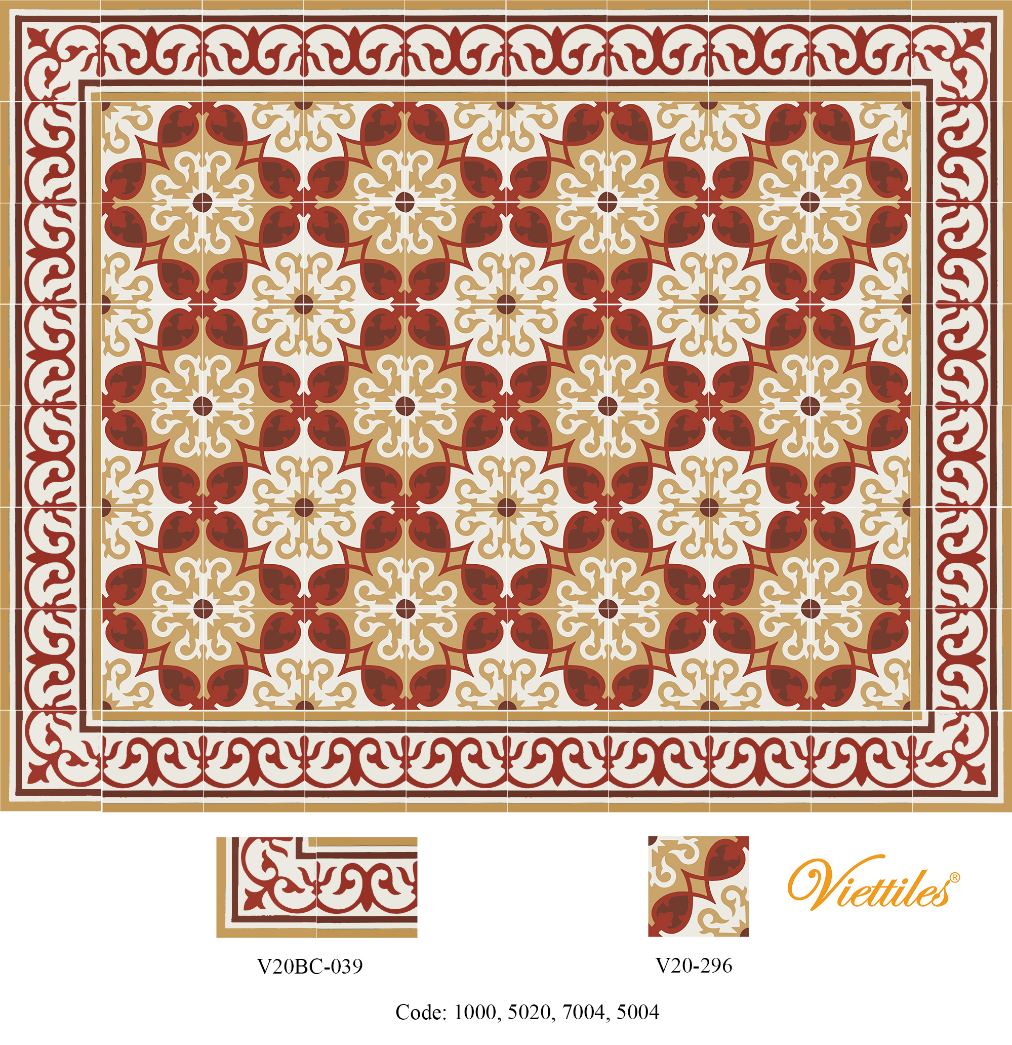 THAM GACH BONG V20-296