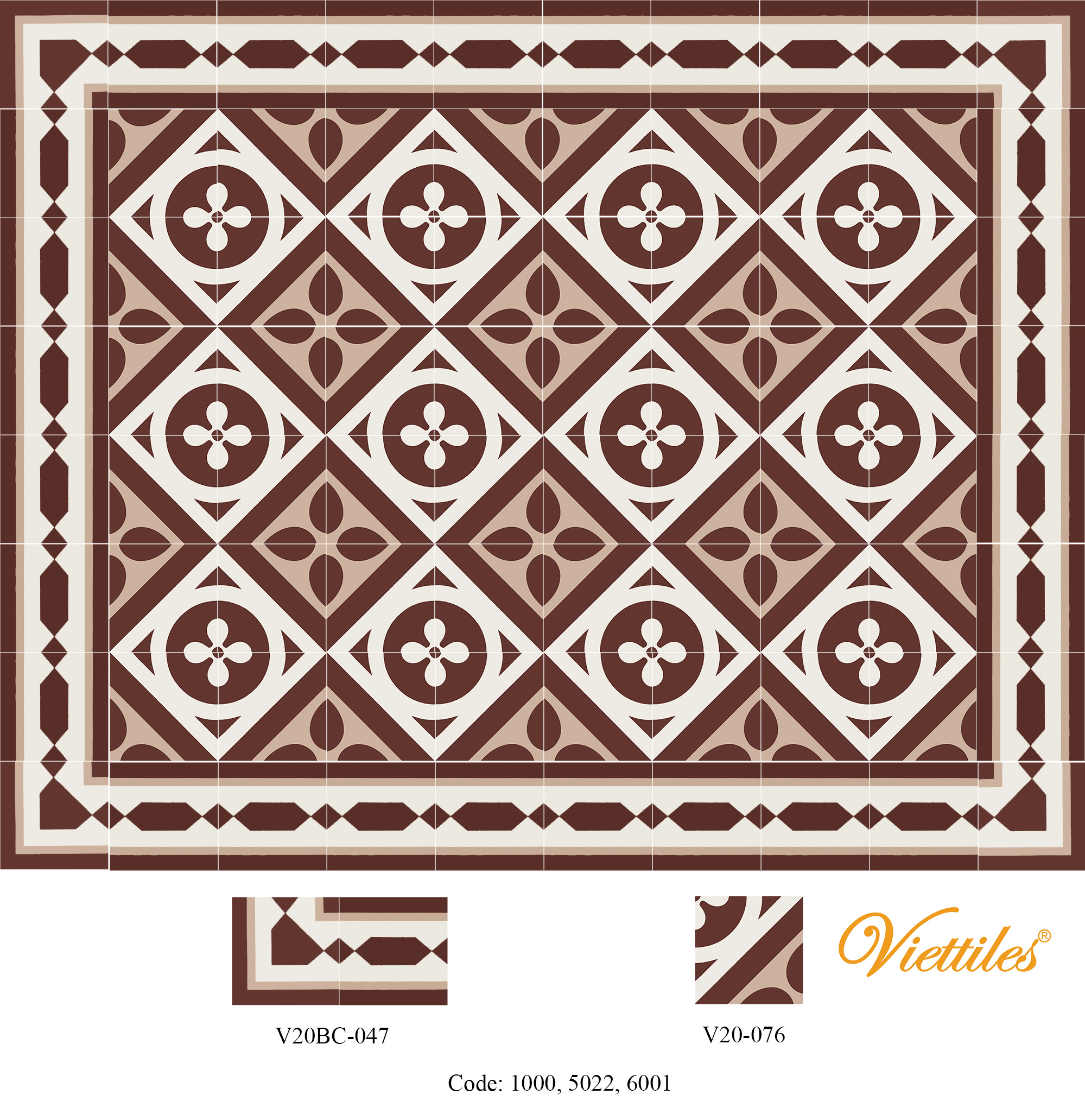 THAM GACH BONG V20-076-T05 THAM GACH BONG V20-076-T05