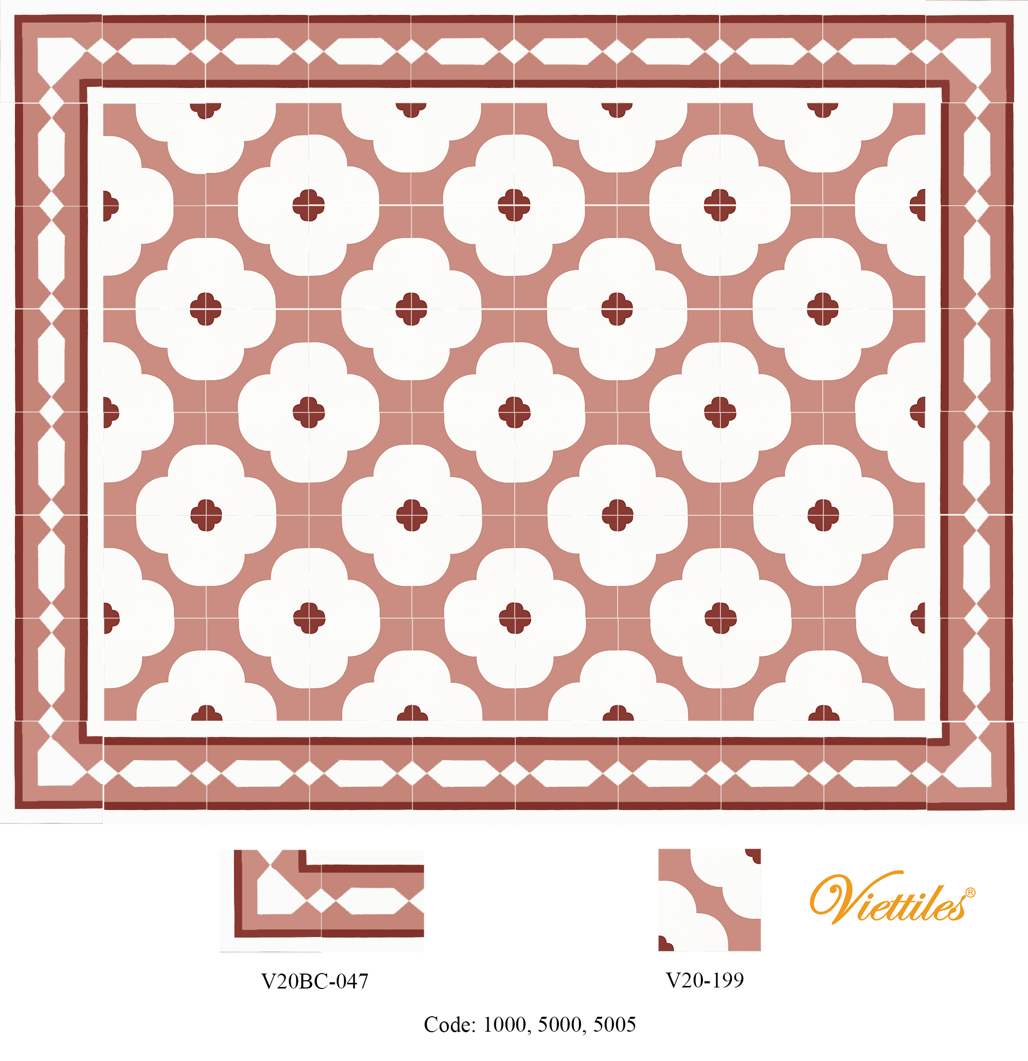 THAM GACH BONG V20-199-T04 THAM GACH BONG V20-199-T04