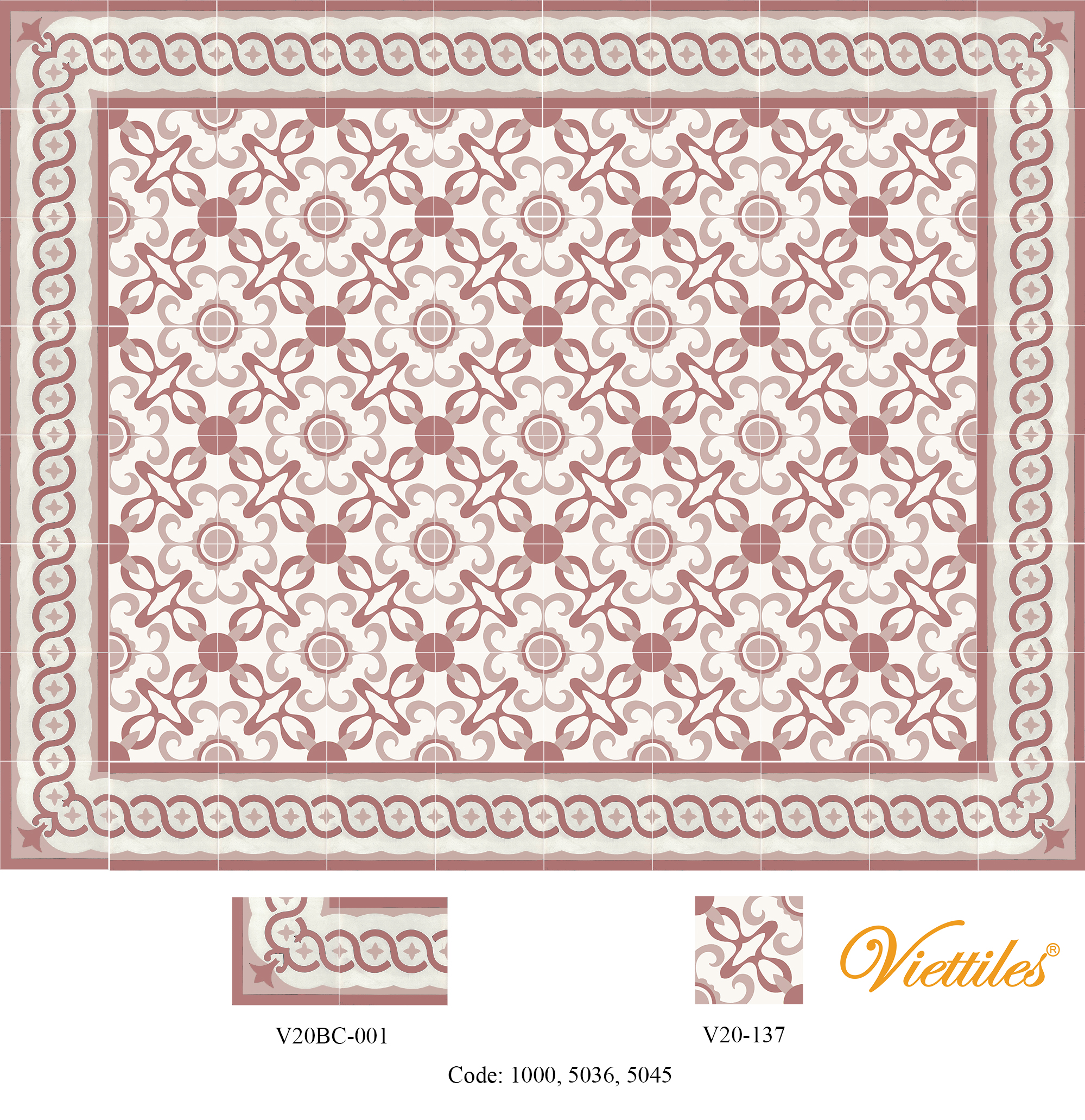 THAM GACH BONG V20-137-T05 THAM GACH BONG V20-137-T05