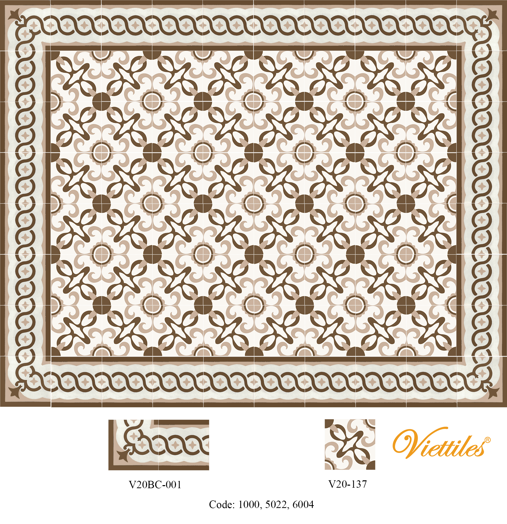 THAM GACH BONG V20-137-T06 THAM GACH BONG V20-137-T06