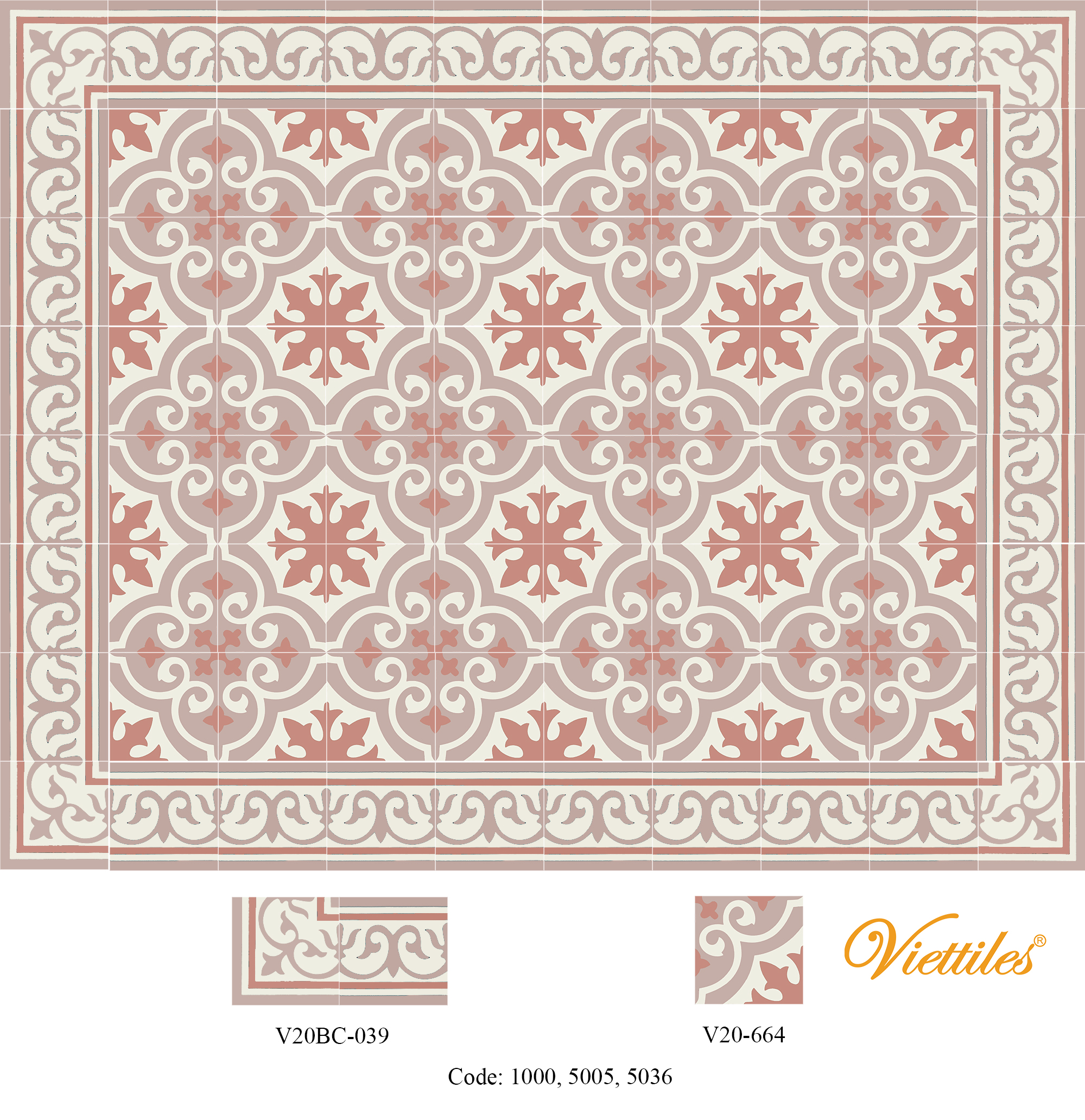 THAM GACH BONG V20-664-T06 THAM GACH BONG V20-664-T06