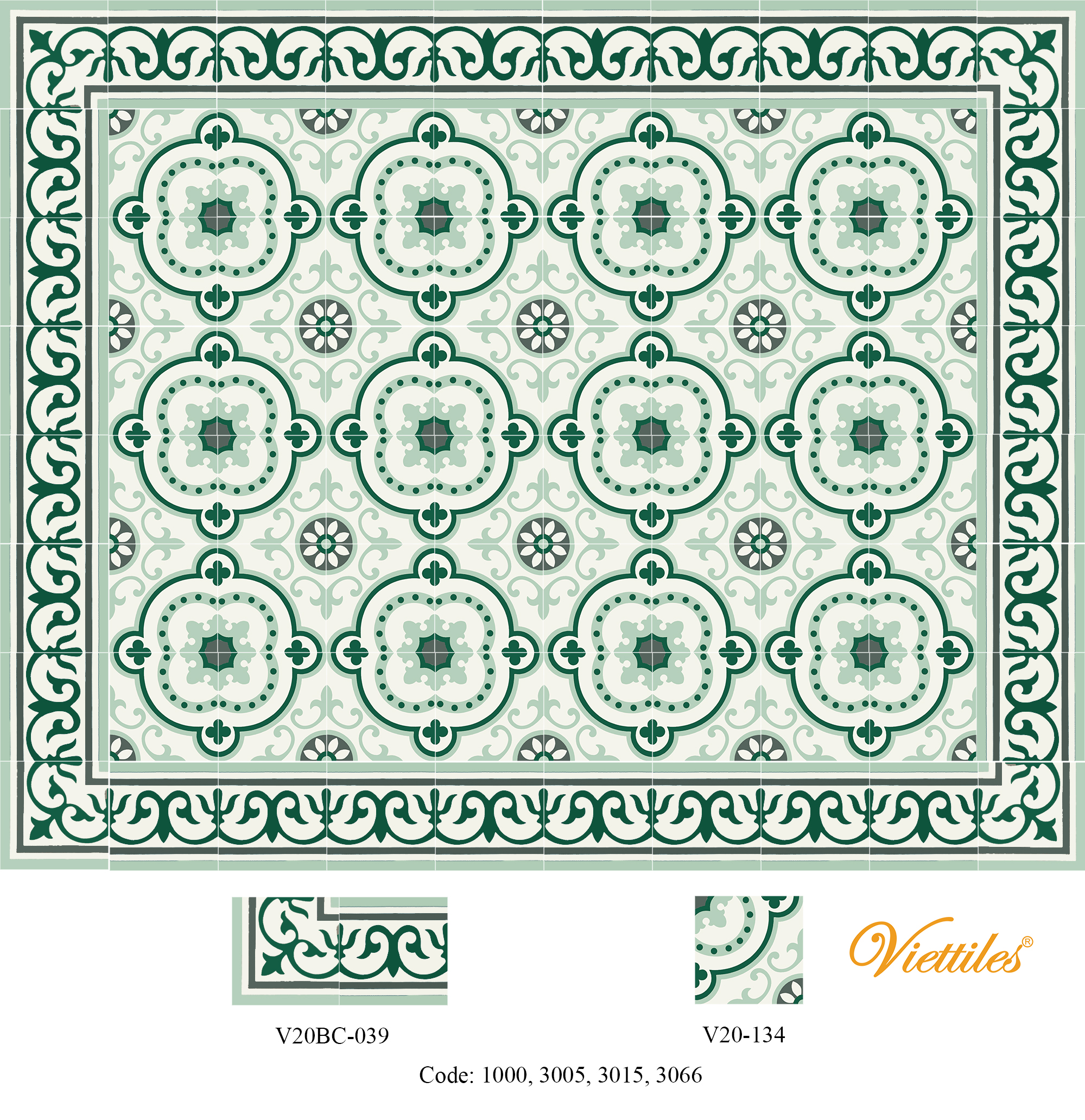 THAM GACH BONG V20-134-F05