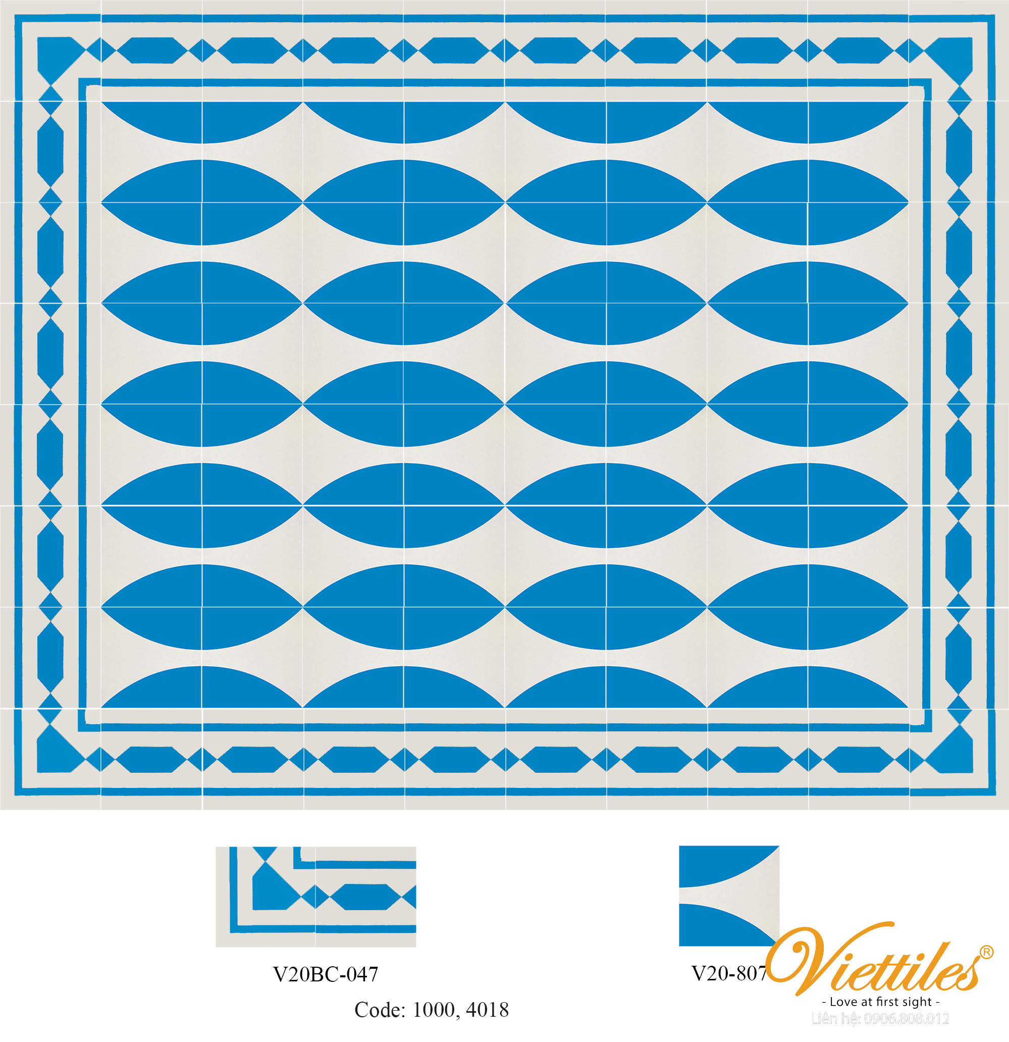 THAM GACH BONG V20-807