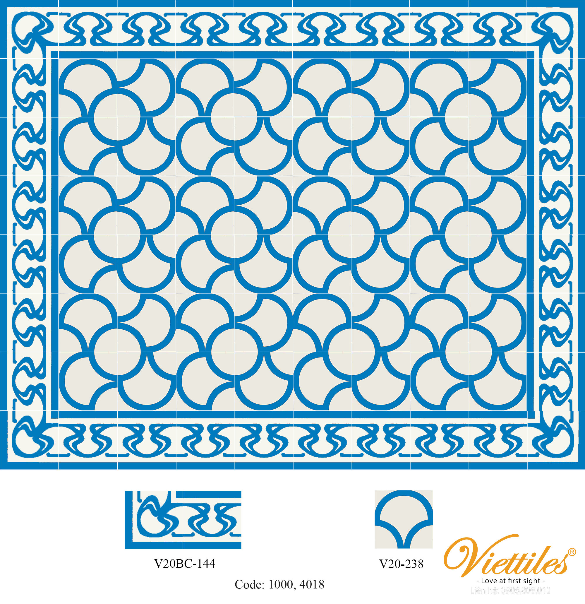 THAM GACH BONG V20-238