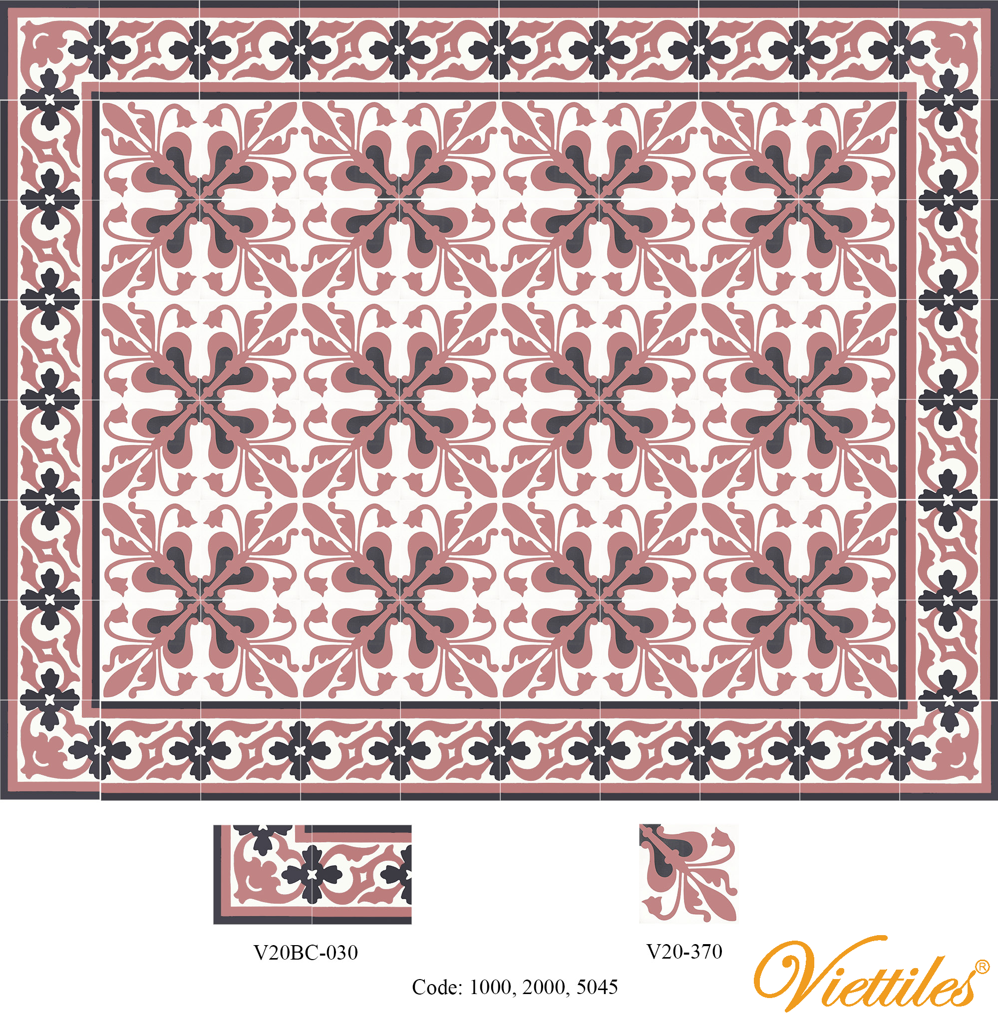 THAM GACH BONG V20-370-T02