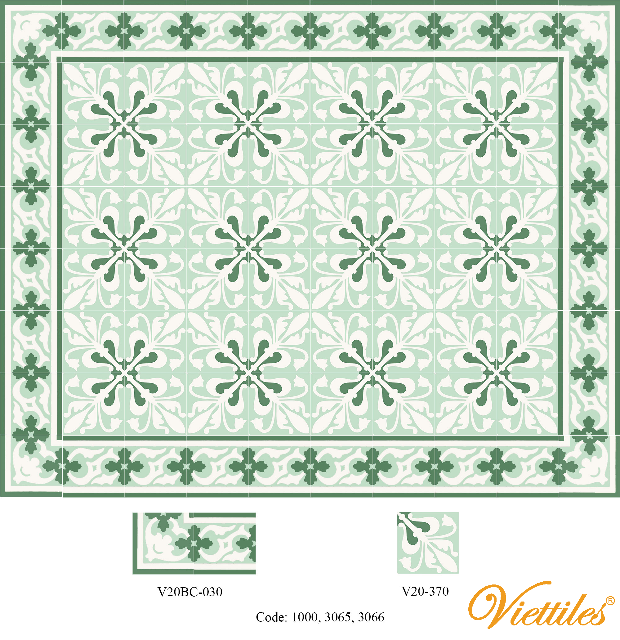 THAM GACH BONG V20-370-T03