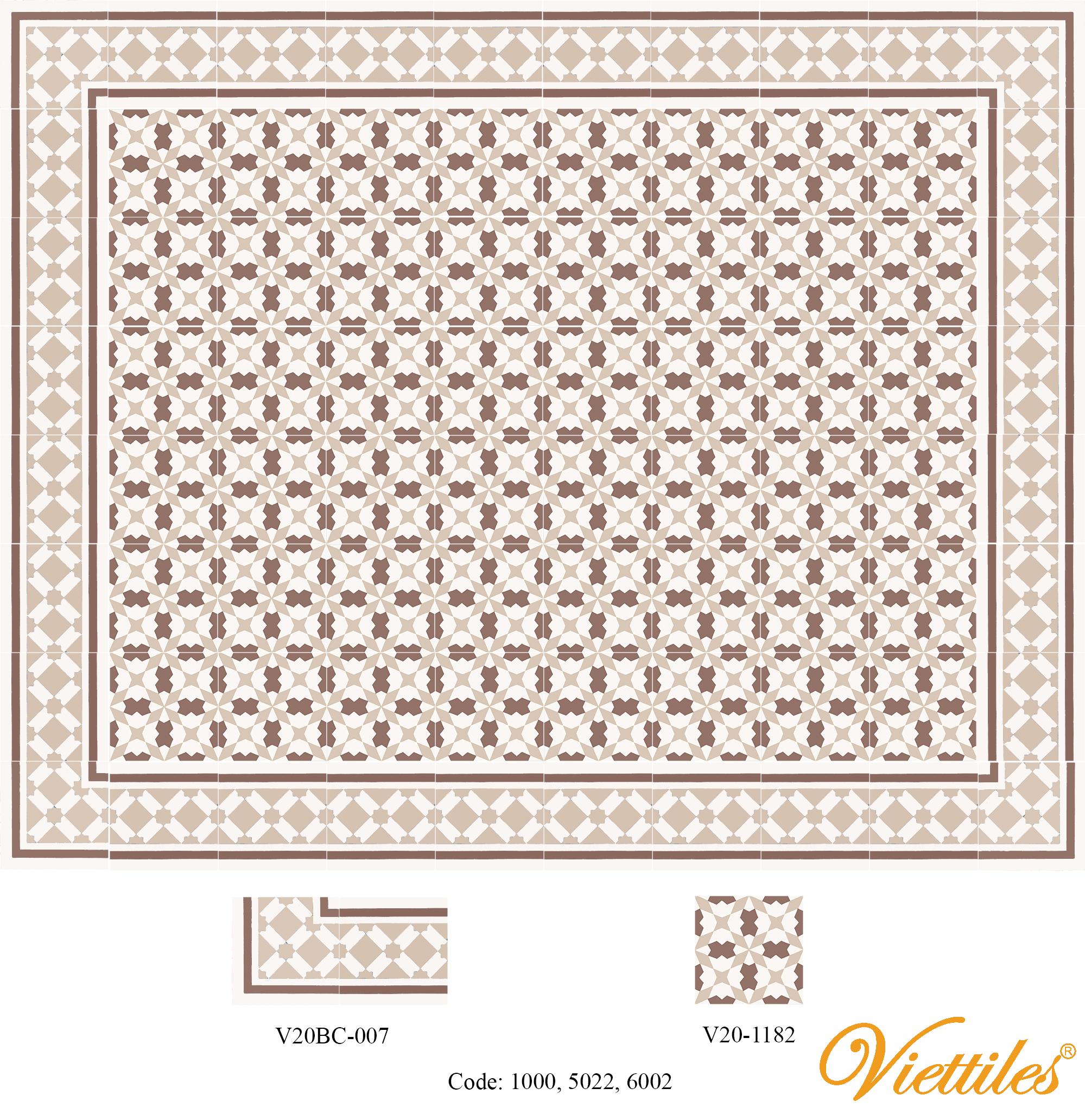 THAM GACH BONG V20-1182-T04