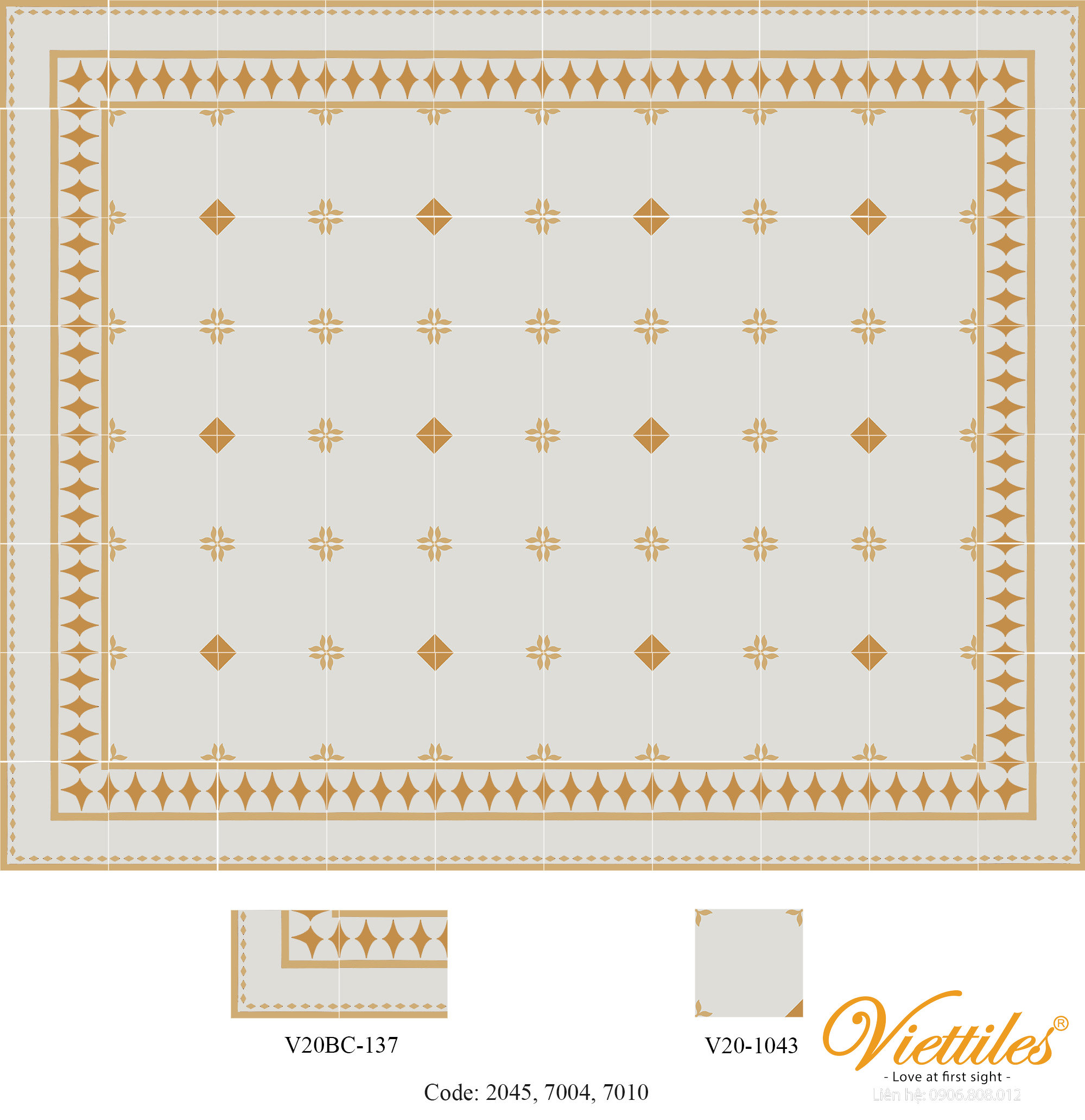 THAM GACH BONG V20-1043-T02 THAM GACH BONG V20-1043-T02