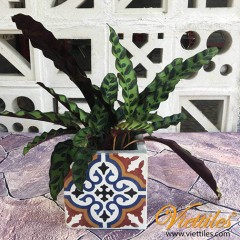 Cement flower pot 20x20