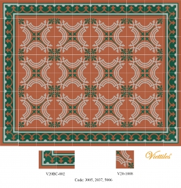 THAM GACH BONG V20-1008-T13