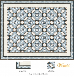THAM GACH BONG V20-1200-F03