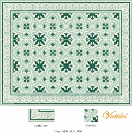 THAM GACH BONG V20-664-T02