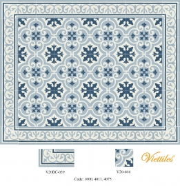 THAM GACH BONG V20-664-T04