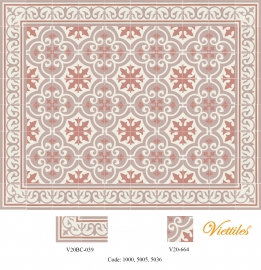 THAM GACH BONG V20-664-T06