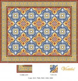 THAM GACH BONG V20-134-F01