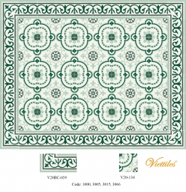 THAM GACH BONG V20-134-F05