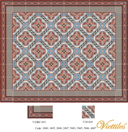 THAM GACH BONG V20-030